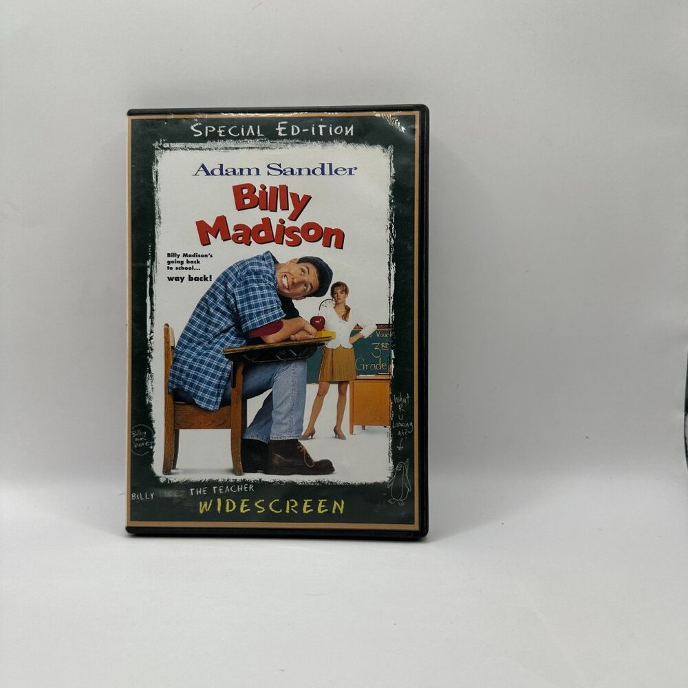 Billy Madison Special Edition DVD Widescreen Adam Sandler Comedy